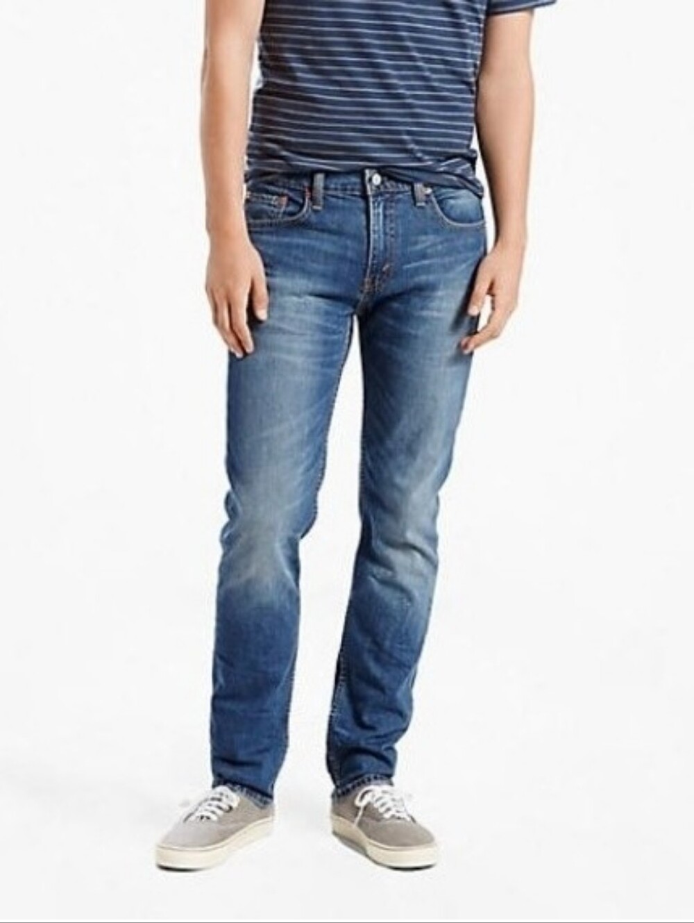 Levi's Original 511 Skinny Dark Blue Jeans VG Preloved Condition 30×30